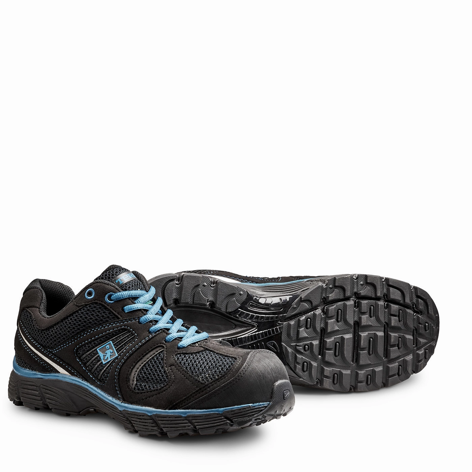 Men's Terra Pacer, Blk/Blue, CT/CP ESR (1061BB) Industrial Site Indoor