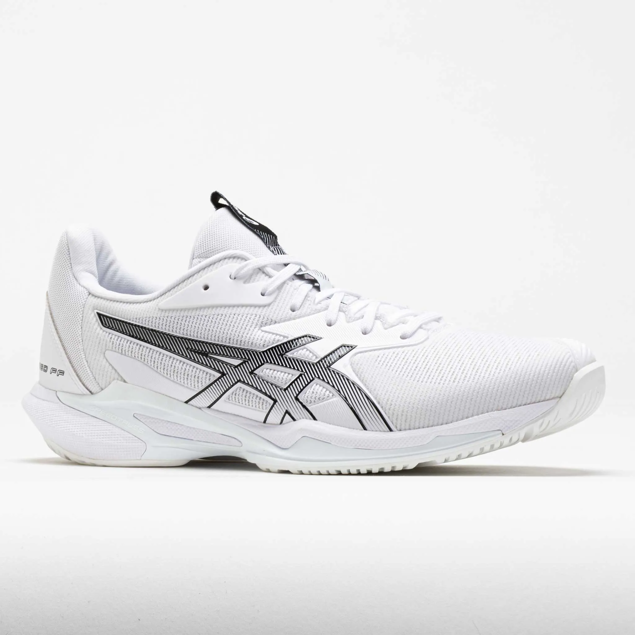 track - worthy running for a way to stay fit ASICS Solution Speed FF 3 Men's  White/Black