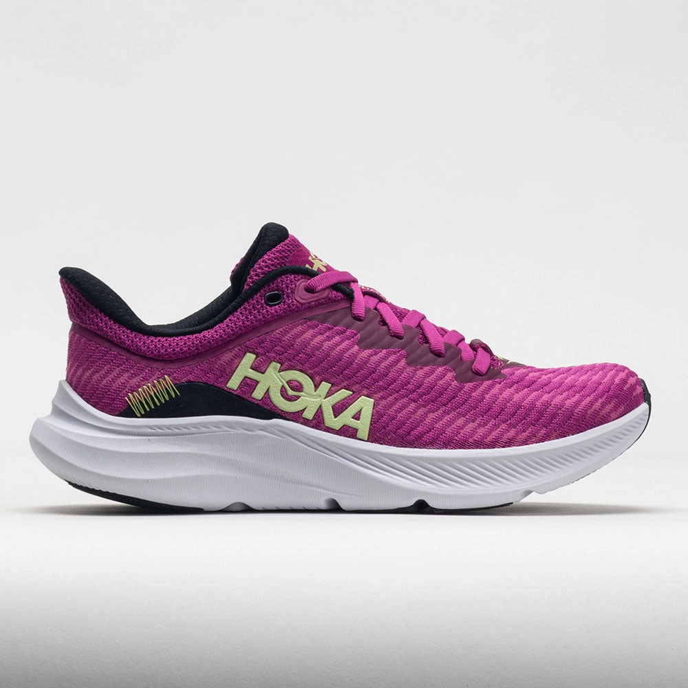 running for a way to stay up - to - date with trends HOKA Solimar Women's  Festival Fuchsia/Butterfly