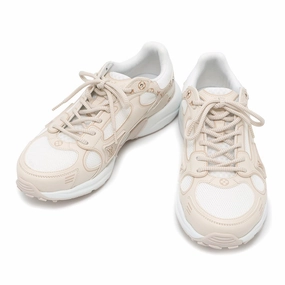 LOUIS VUITTON LV Olympia Sneakers DuneBeige1AHOL3 Patent Leather Monogram Size 37 Flexible Design Retro-inspired support