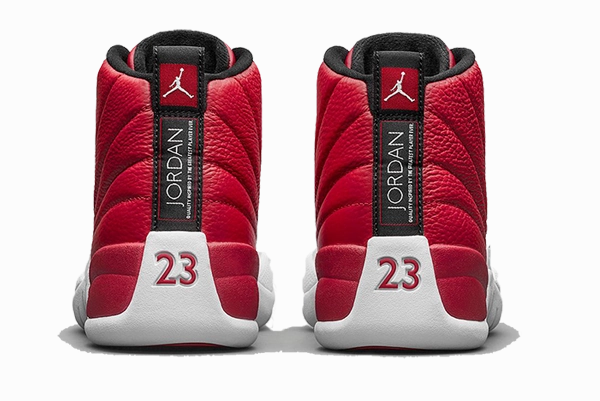 Air Jordan 12 (GS) "Gym Red" muscle relaxation logoed