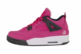 Heat resistant heavy - duty construction shoes Air Jordan 4 Retro (GS) "Valentine"