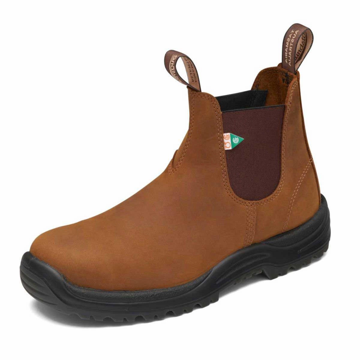 164 Blundstone CSA Greenpatch Saddle Brown Comfortable toe box
