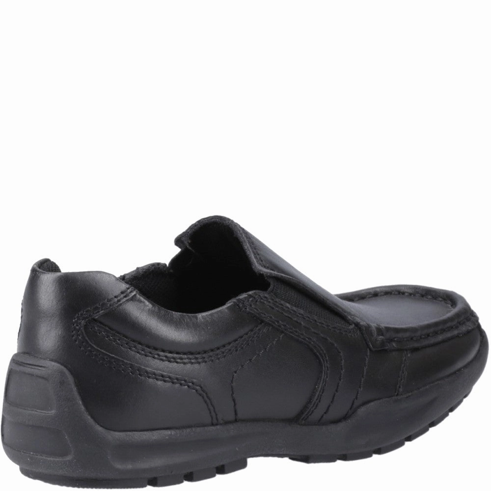 All Rounder Hush Puppies Morgan Slip On Senior School Shoes
