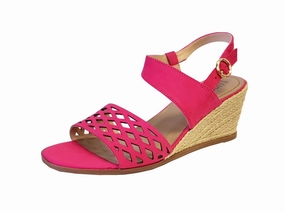 Lucca Lane Haldene Wedge Sandals Relax Fit Urban Chill