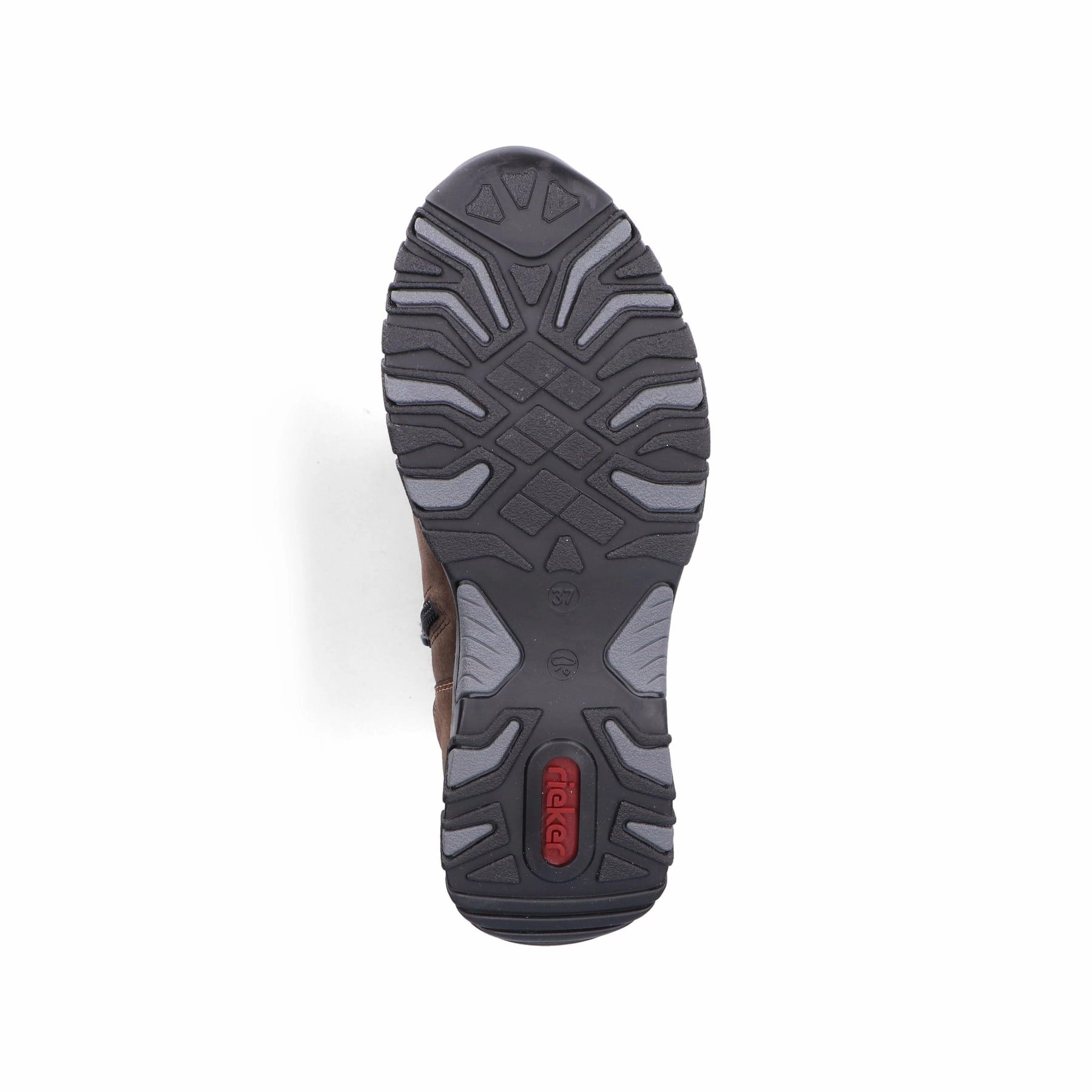 M9640-26 Brown Mid-Calf Lace/Zip RTex Minimal Mood ErgonomicDesign