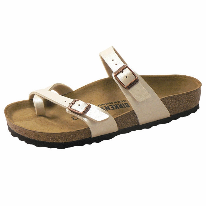 Closed Toe Step In Comfort Shoes Mayari Graceful Pearl White BF