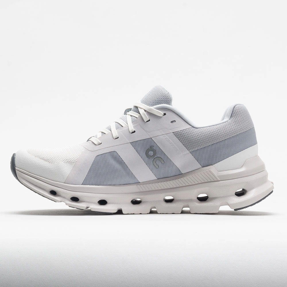 multi - density sole On Cloudrunner Women's  White/Frost