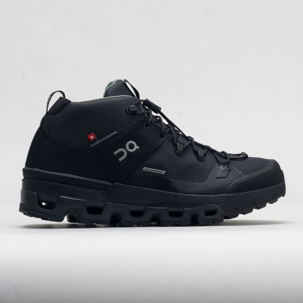 safety equipment shock - absorbing shoes On Cloudtrax Waterproof Men's  Black
