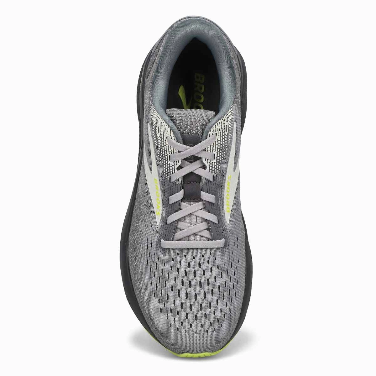 Men's Ghost 16 Primer/Grey/Lime (Neutral/Cushion) Everyday Essential Pavement Ready
