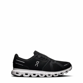 Men's ON Cloud 6 Black/White Hold Hike
