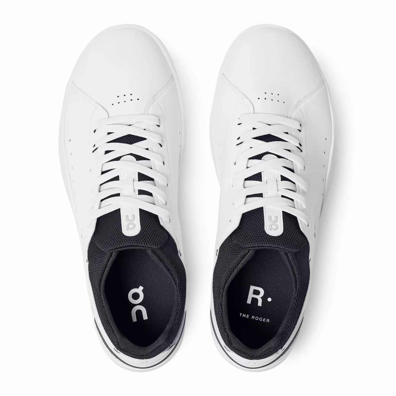 Men's ON The Roger Advantage White/Midnight Street Comfort