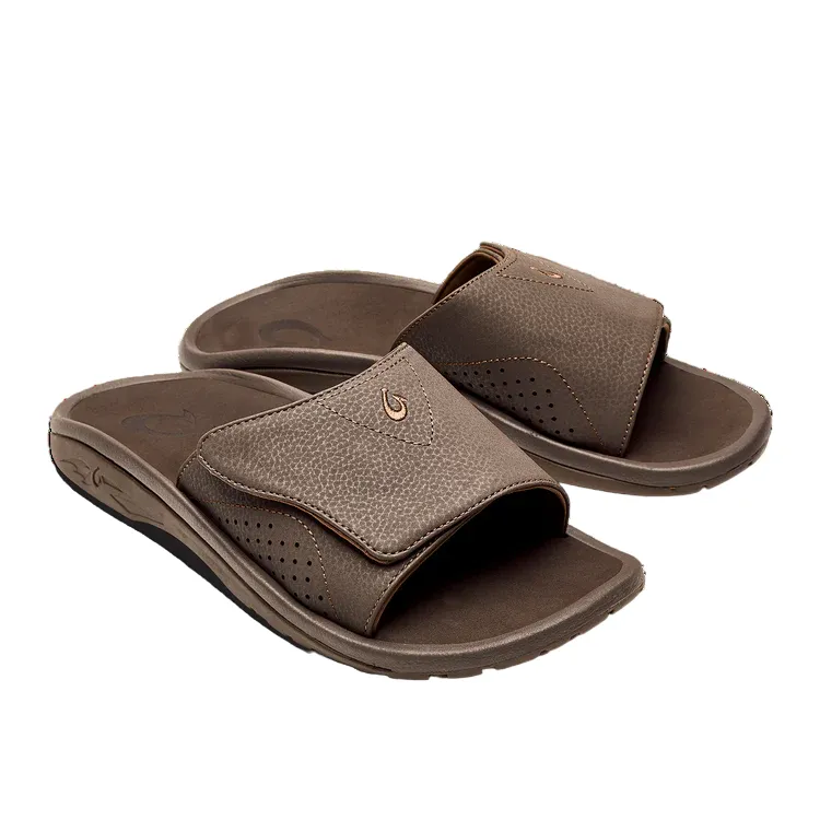 Men's Nalu Slide Sandal-Dark Java/Dark Java Effortless Walking Strappy Design