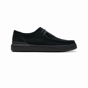 Mens - Courtlite Seam Black Suede Slim Look
