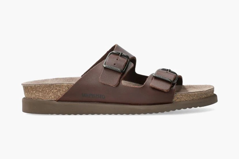 Mephisto Women's Harmony Chestnut Sleek Vacation Sandals