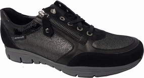 Mephisto Women's Ylona Sneaker, Black Velcalf Premium, Size 10 fitness - commitment