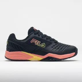 Fila Axilus 2 Energized Women's  Black/Peach Pink/Canary Yellow suitable for training programs