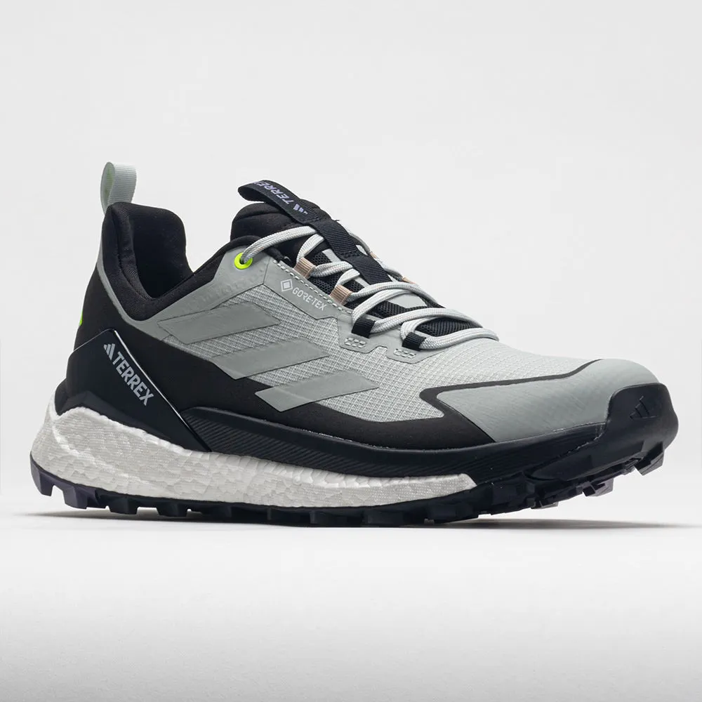 adidas Terrex Free Hiker 2 Low GTX Men's  Wonder Silver/Lucid Lemon road running shoes