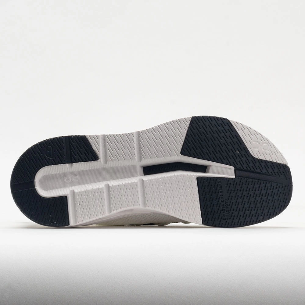 leisure - time shoes Fabric Upper On Cloudeasy Men's  Undyed White/Black