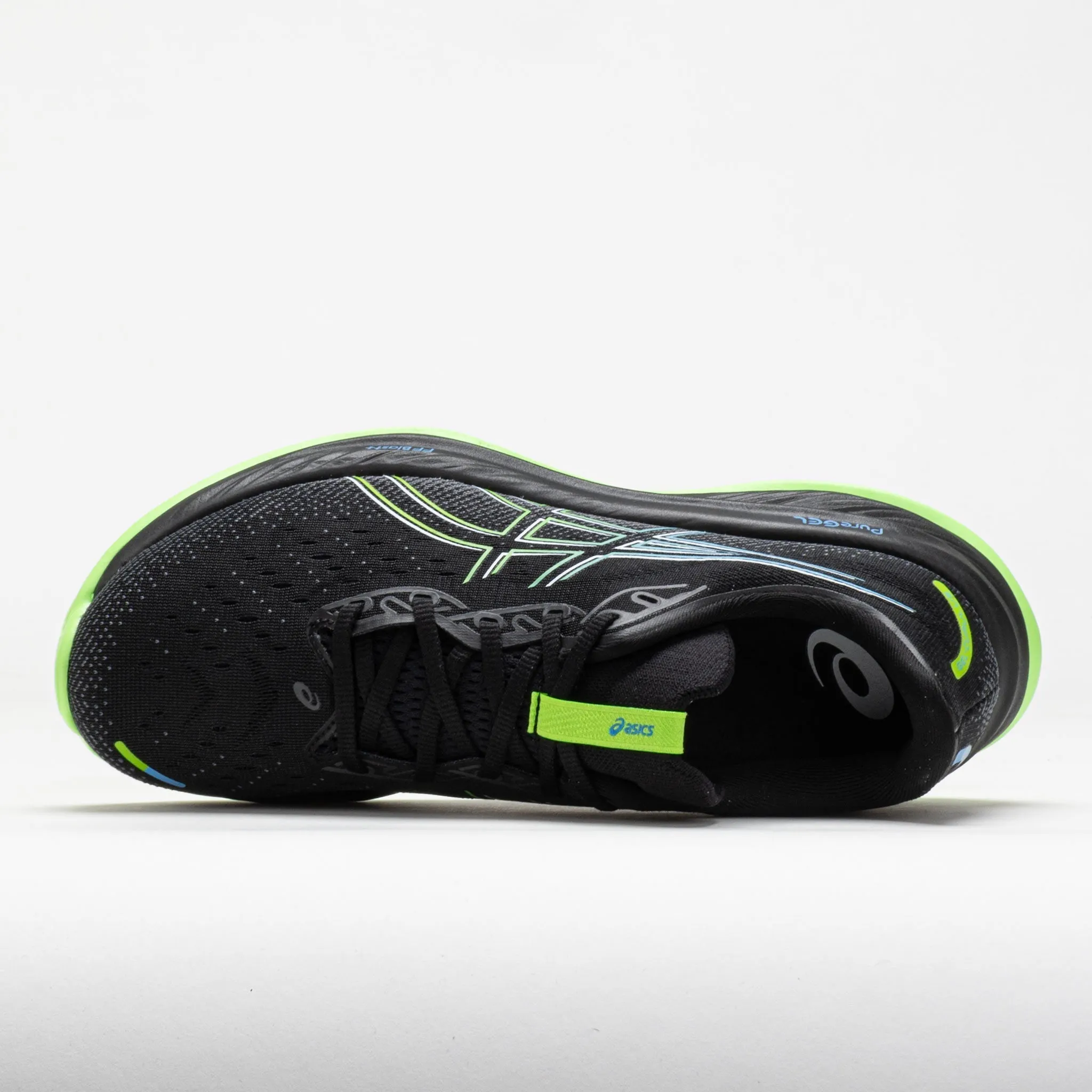 ASICS GEL-Cumulus 26 Men's  Black/Electric Lime running in dry weather shoes