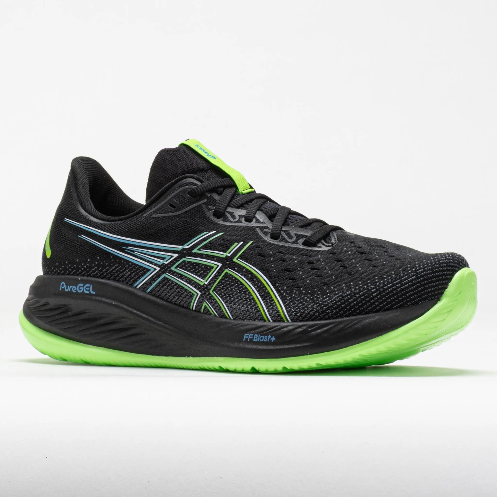 ASICS GEL-Cumulus 26 Men's  Black/Electric Lime shoe polish versatile running shoes