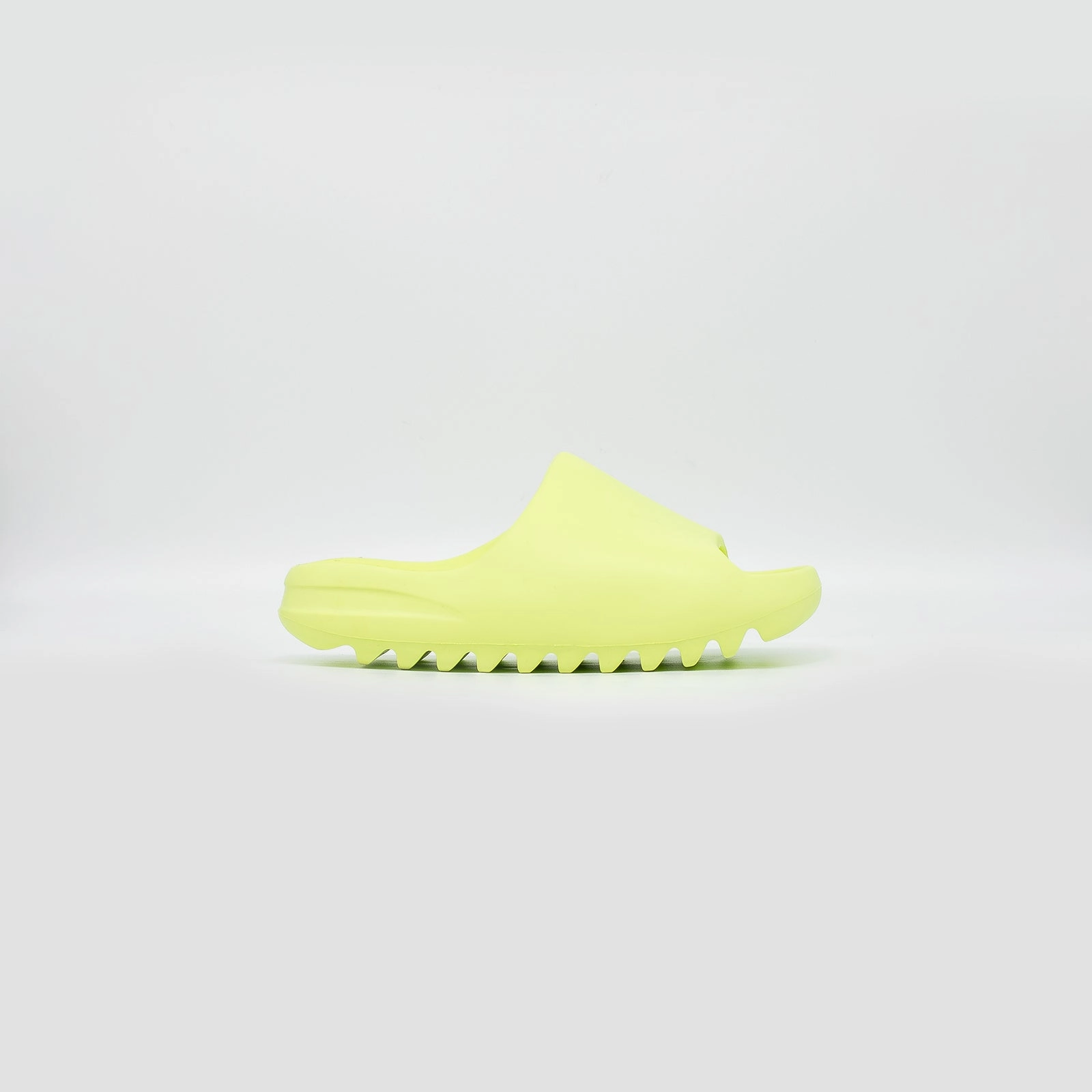 Anti   Odor Instant Comfort Footwear Yeezy Slides (Kids), Glow Green 2022