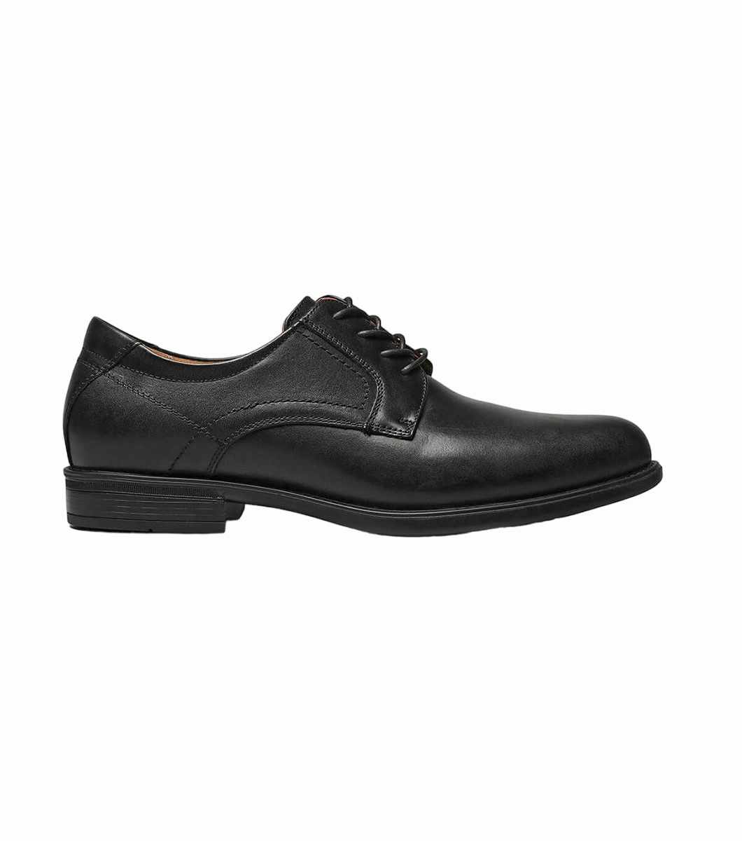 Midtown Plain Toe Oxford Black 3E Walk Smart