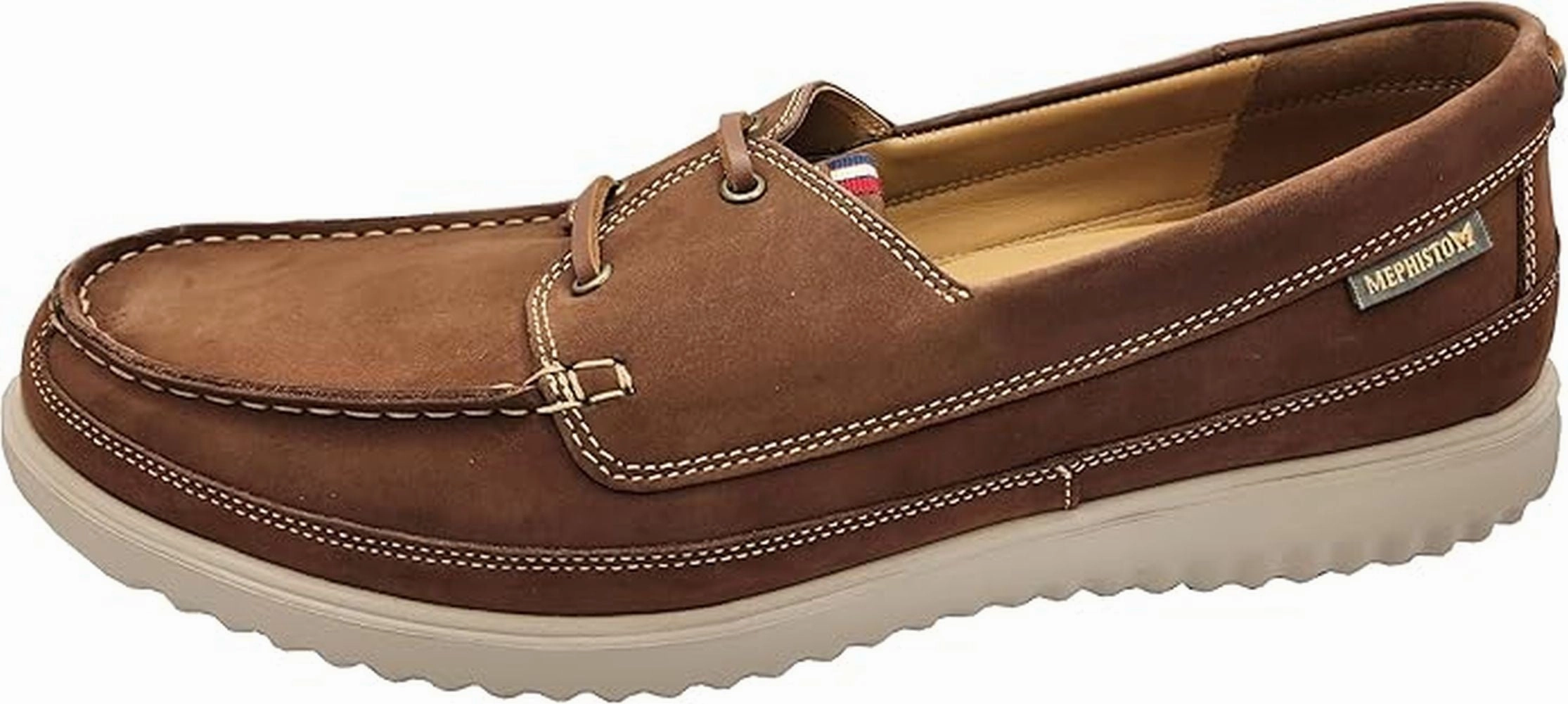Versatile Choice Everyday Comfort Leather Mephisto Men's Trevis Boat Shoe