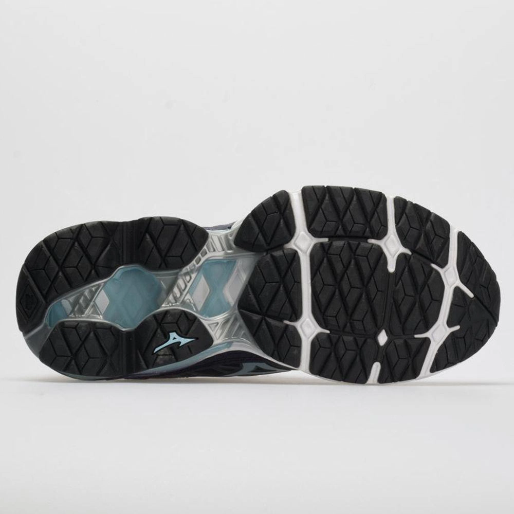anatomical design running in a crater area shoes Mizuno Wave Creation 20 Women's  Graphite/Cool Blue