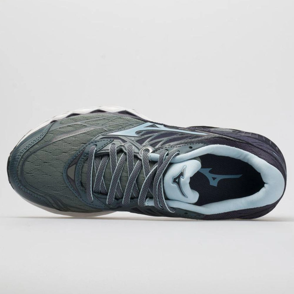 Mizuno Wave Creation 20 Women's  Graphite/Cool Blue anti - microbial coating shoes professional