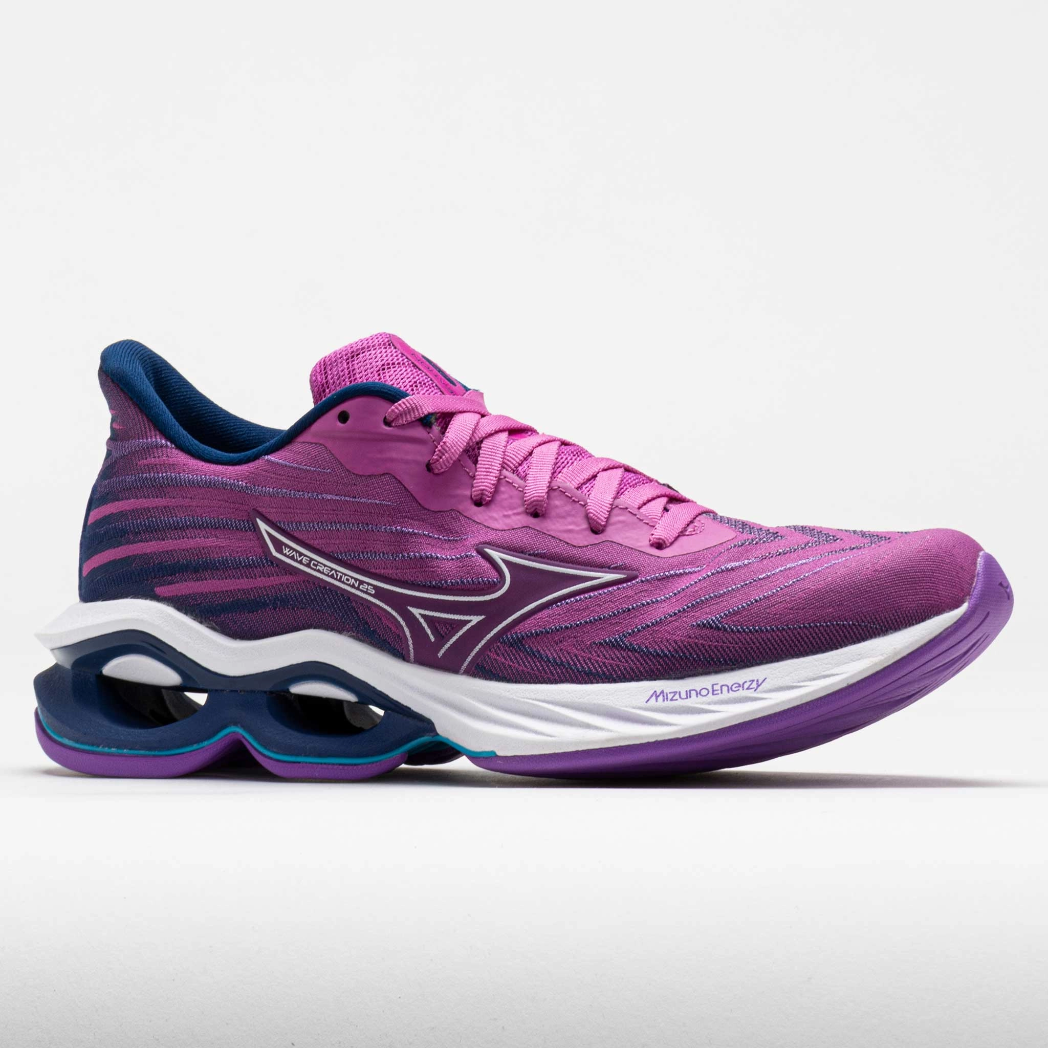 Mizuno Wave Creation 25 Women's  Rosebud/Navy Peony Adjustable