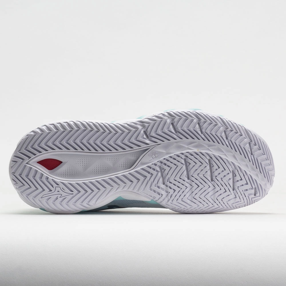 suitable for adults Mizuno Wave Enforce Tour AC Women's  White/Tanager Turquoise