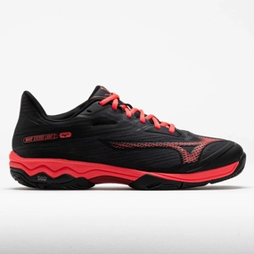 family - run Mizuno Wave Exceed Light 2 AC Men's  Black/Radient Red