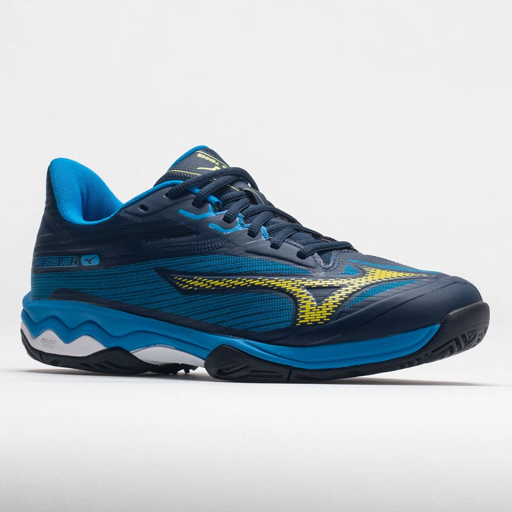 agile shoes Mizuno Wave Exceed Light 2 AC Men's  Dress Blues/Bolt