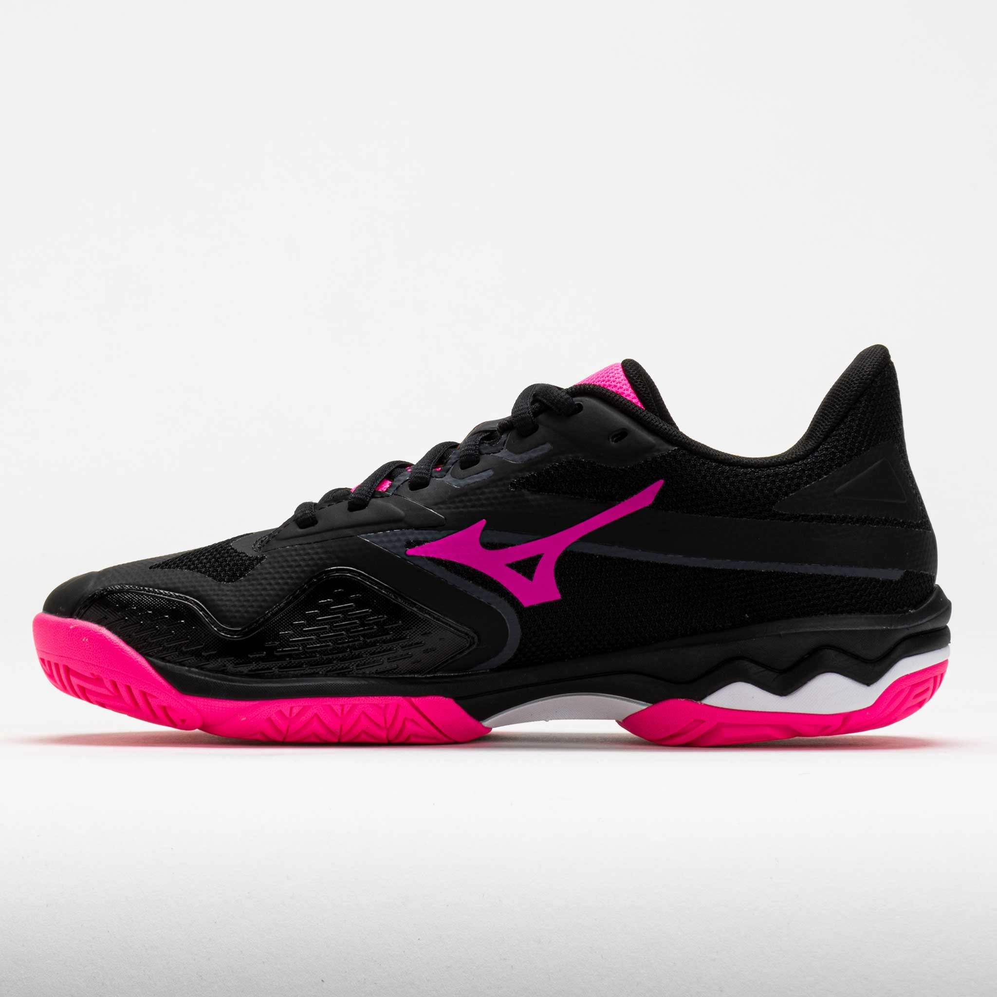 Mizuno Wave Exceed Light 2 AC Women's  Black/Pink Tetra dirt - path running shoes shock - absorbing shoes