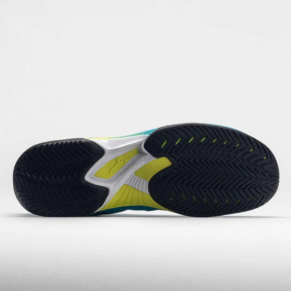 Smooth surface running Seamless Design Mizuno Wave Exceed Tour 5 AC Men's  Jet Blue/Bolt