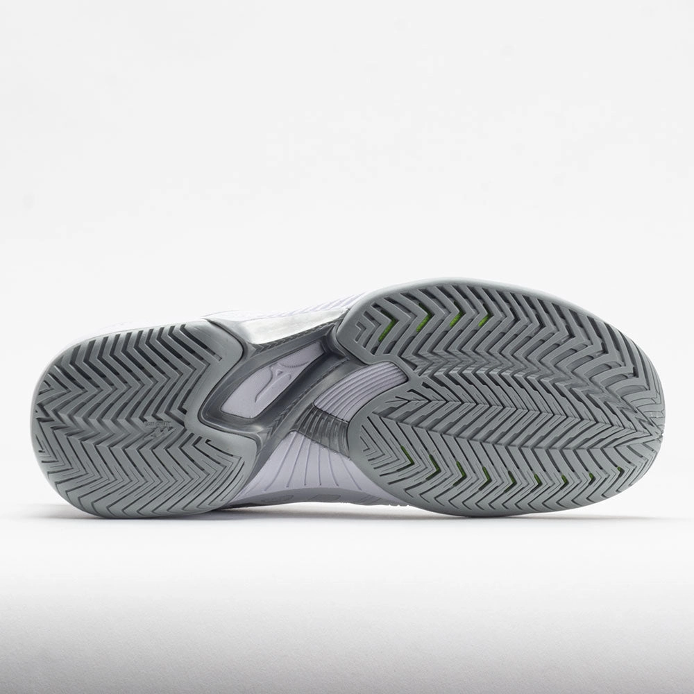 running in a fun run Mizuno Wave Exceed Tour 5 AC Women's  White/Silver