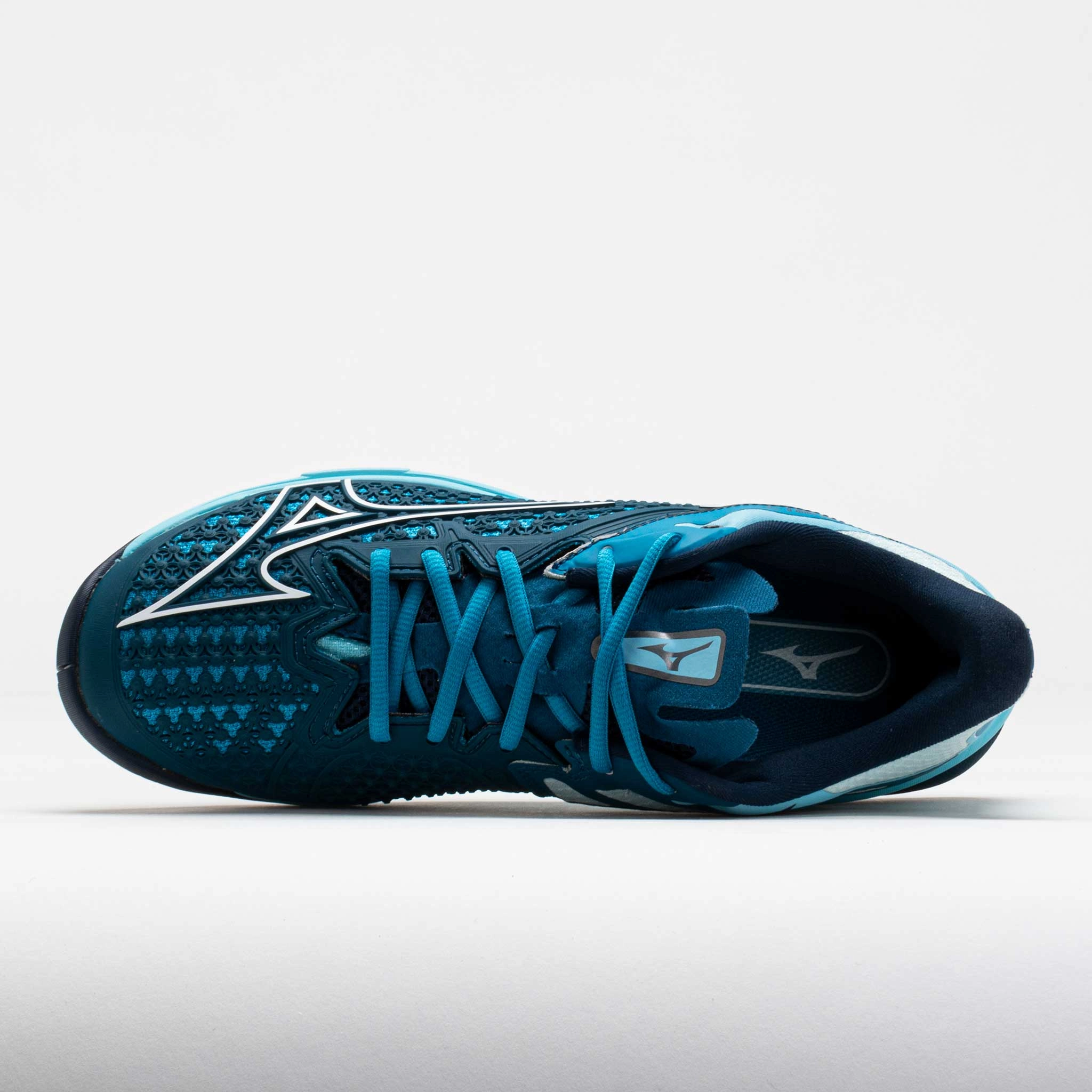 Mizuno Wave Exceed Tour 6 AC Men's  Moroccan Blue/White sweat - wicking running shoes