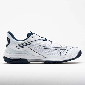 running for mental clarity Mizuno Wave Exceed Tour 6 AC Men's  White/Dress Blue