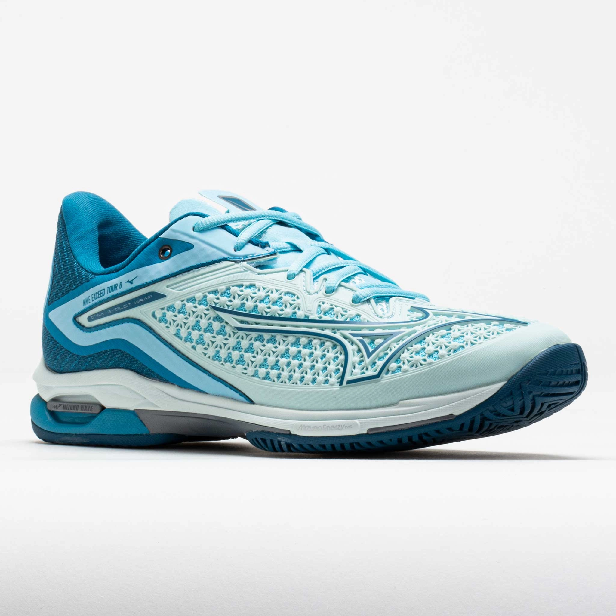 affordable - price - value shoes competitive - level shoes Mizuno Wave Exceed Tour 6 AC Women's  Blue Glow/Saxony Blue