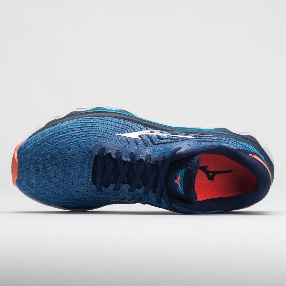 Dependable quality Lace-up Mizuno Wave Horizon 6 Men's  Surf The Web/Silver