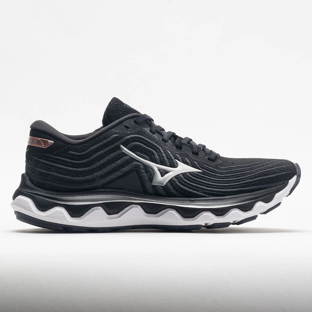 Maximum Performance energy - returning technology shoes Mizuno Wave Horizon 6 Women's  Black/Silver