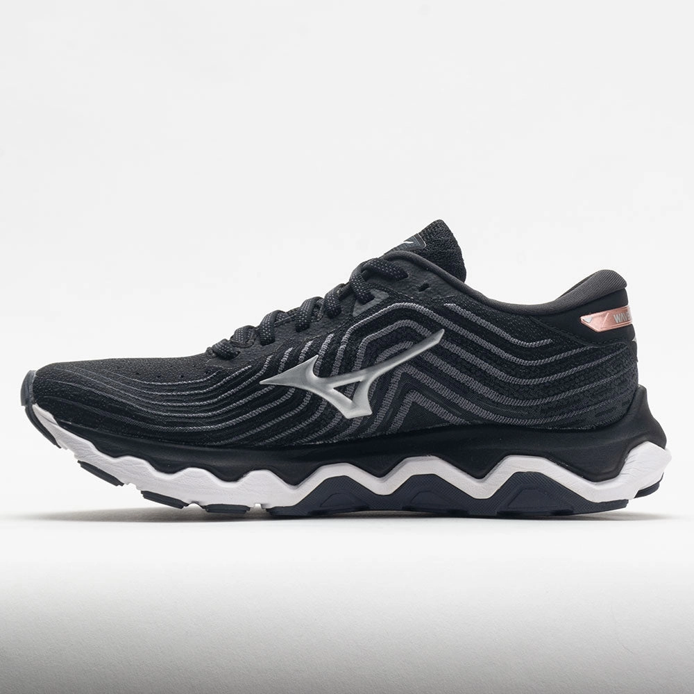 cloudy Mizuno Wave Horizon 6 Women's  Black/Silver