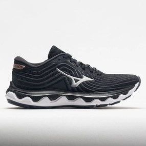 Maximum Performance energy - returning technology shoes Mizuno Wave Horizon 6 Women's  Black/Silver
