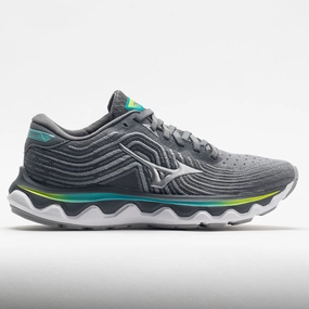 Mizuno Wave Horizon 6 Women's  Ultimate Grey/Silver Anti Slip Feature Fashion Accessory