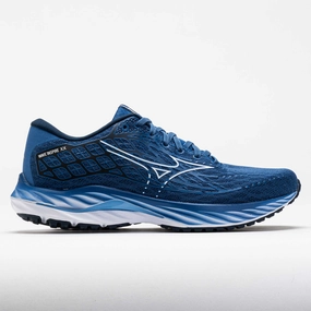 Mizuno Wave Inspire 20 Men's  Federal Blue/White waterproof upper shoes badminton player shoes