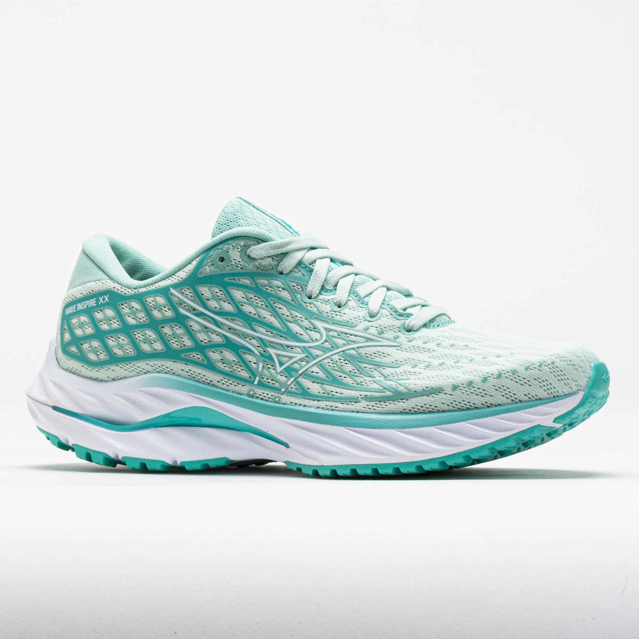 Mizuno Wave Inspire 20 Women's  Eggshell Blue/White Comfort Insole walkers' shoes
