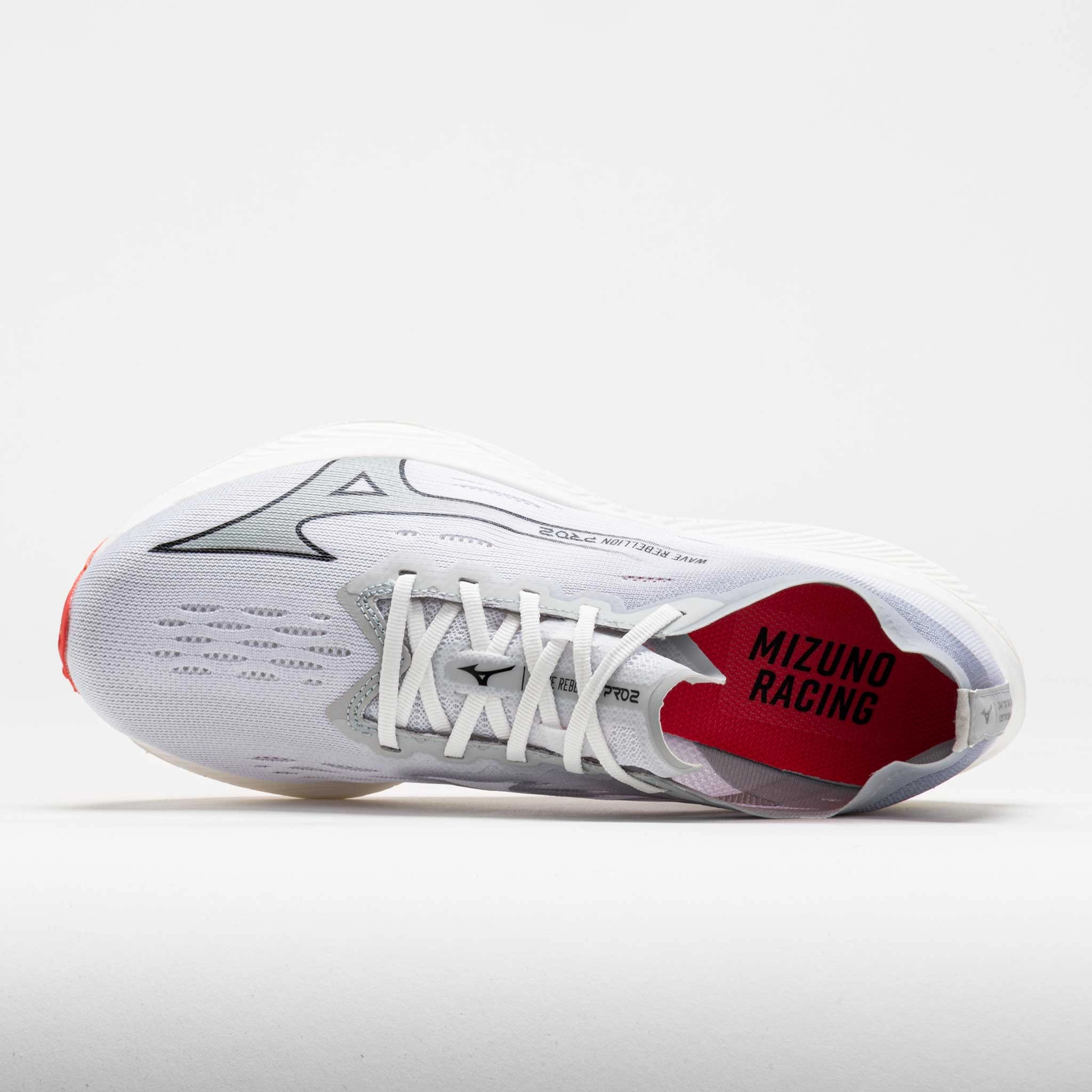 Mizuno Wave Rebellion Pro 2 Men's  White/Harbor Mist Foot Security