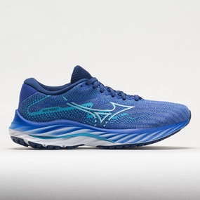 AirCirculation road - friendly Mizuno Wave Rider 27 Mesh Women's  Ultramarine/White
