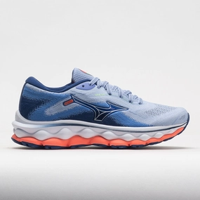 high - visibility shoes Mizuno Wave Sky 7 Women's  Blue Heron/Silver